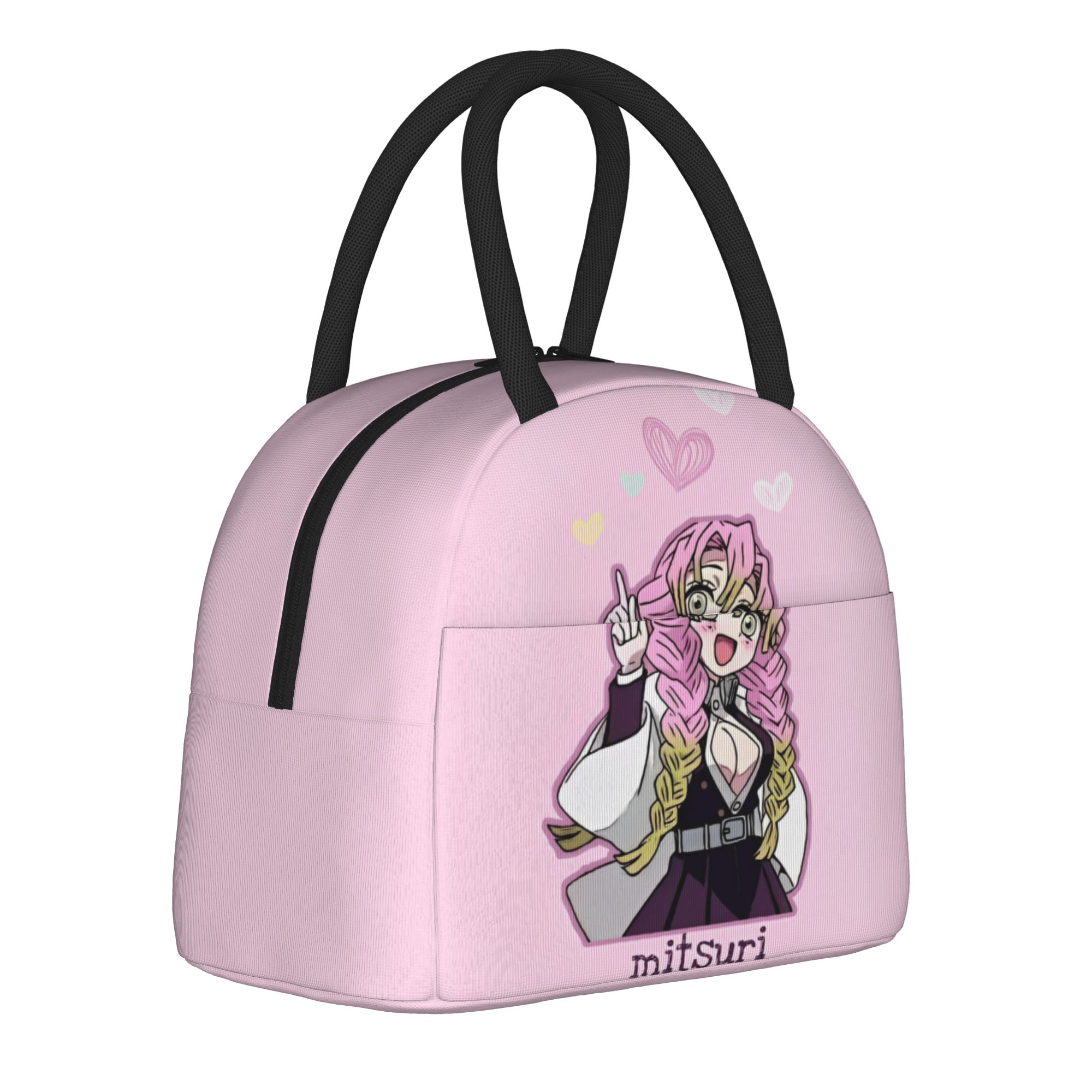 Tote Bag Sublimation - Love Hashira Mitsuri Kanroji Yalıtımlı Öğle