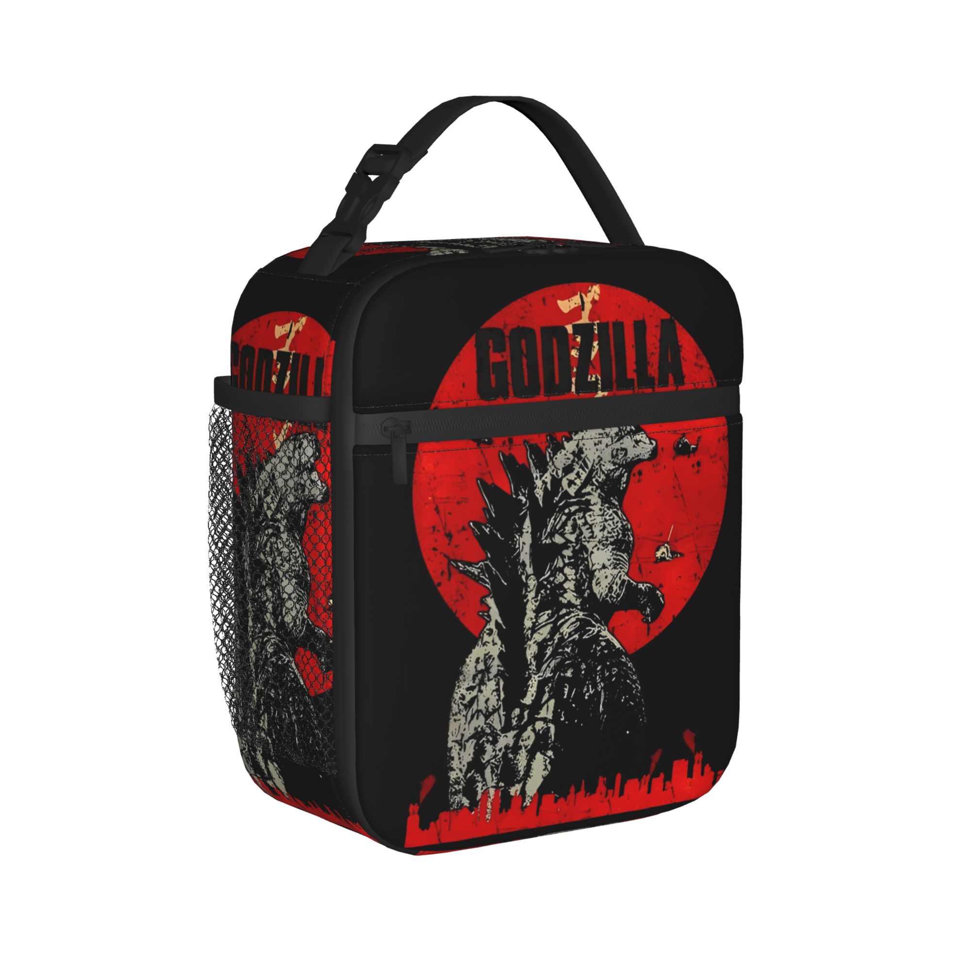 Tote Bag Sublimation - Godzillaed Yalıtımlı Öğle Yemeği Çantası Termal