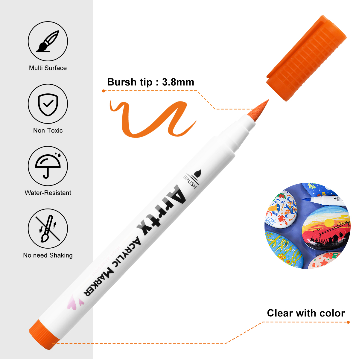 Arrtx 30 Renk Akrilik Yapıcı,  - Copic Marker Classic incelemesi ve fiyatı